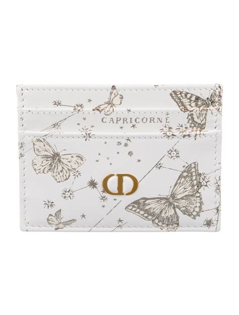 dior capricorn cardholder|authentic dior monogram wallet.